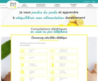 Smartdiet.fr(SmartDiet pour tous) Screenshot