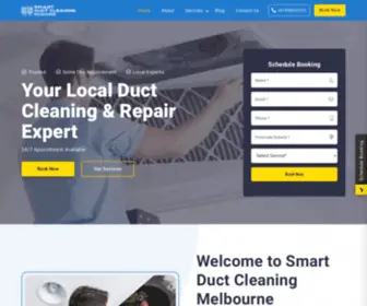 Smartductcleaningmelbourne.com.au(Duct Cleaning Melbourne) Screenshot