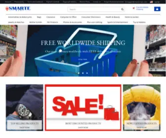 Smarte-Mart.com(Fantastic General Goods at Factory prices) Screenshot
