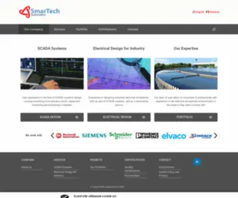 Smartech-A.ro(Industrial Automation and SCADA Company) Screenshot