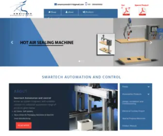 Smartechcontrols.com(Smartech Automation and control) Screenshot