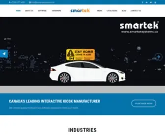 Smarteksystems.ca(Interactive Kiosk) Screenshot