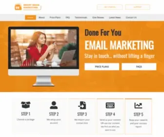 Smartemail.com.au(Email Marketing Australia) Screenshot
