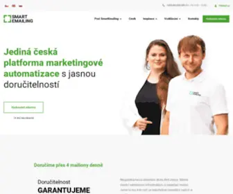 Smartemailing.cz(Česká platforma e) Screenshot