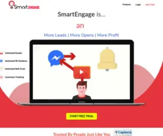 Smartengage.com(World's Smartest Autoresponder) Screenshot