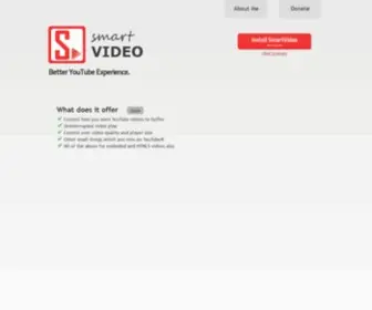Smarter.yt(SmartVideo For YouTube) Screenshot