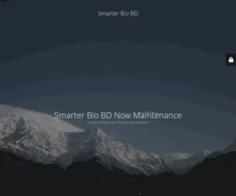 Smarterbiobd.com(Smarter Bio BD Site Is Undergoing Maintenance) Screenshot