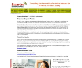 Smarterbroadband.com(Smarter broadband) Screenshot