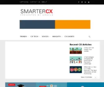 Smartercx.com(By Oracle) Screenshot
