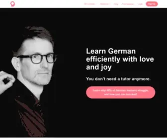 Smartergerman.com(Hassle free German learning) Screenshot