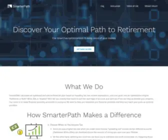 Smarterpath.co(Generate an optimized financial plan in 10 minutes) Screenshot