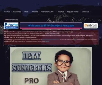 Smarters.pro(IPTV Smarters Pro page IPTV Smarters Pro) Screenshot