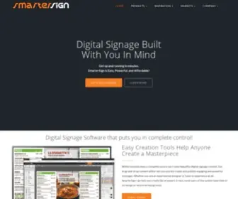 Smartersign.com(Digital Signage Software Made For You) Screenshot