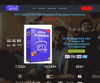 Smarterspro-4K.com(IPTV SMARTERS PRO) Screenshot