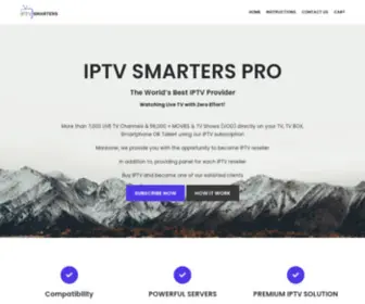 Smarterspro.co(IPTV Smarters Pro) Screenshot