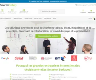 Smartersurfaces.fr(Smartersurfaces) Screenshot