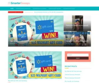 Smartersweeps.com(Sweepstakes Today) Screenshot