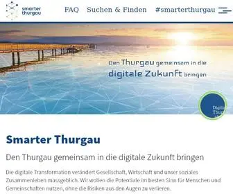 Smarterthurgau.ch(Smarter Thurgau) Screenshot