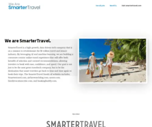 Smartertravel.net(We Are SmarterTravel) Screenshot