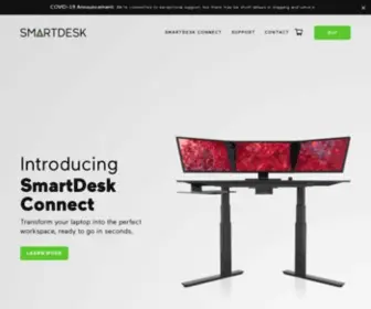 Smartestdesk.com(Cemtrex SmartDesk) Screenshot