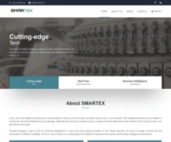 Smartex.ai(Smartex uses artificial intelligence for textiles to empower factories to produce with full traceability & zero waste) Screenshot