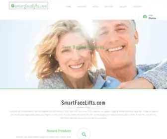 Smartfacelifts.com(Face Lift Surgery Information) Screenshot