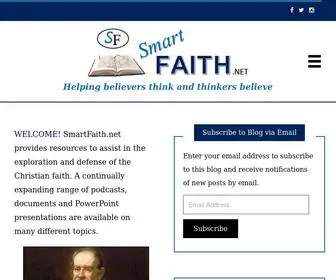 Smartfaith.net(Helping Believers Think) Screenshot