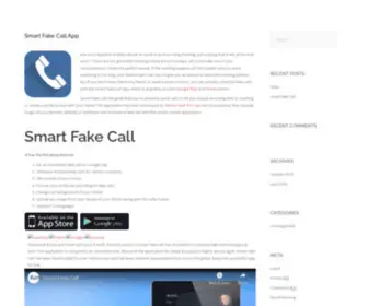 Smartfakecall.com(Smart Fake Call) Screenshot