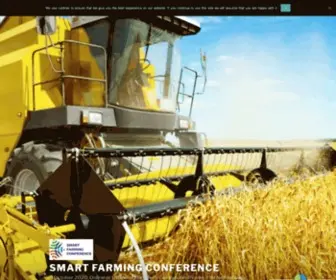 Smartfarmingconference.com(Precision agriculture with technologies for srmart Farming 4.0 and more) Screenshot