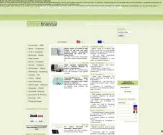 Smartfinancial.ro(Ziar financiar exclusiv electronic) Screenshot