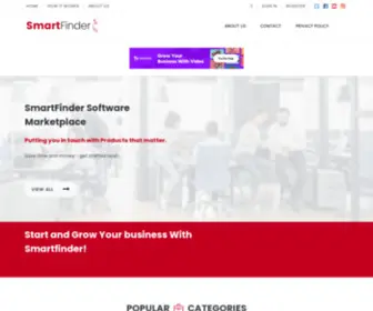Smartfinder.ie(Content marketing) Screenshot