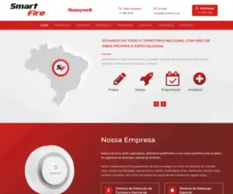 Smartfire.com.br(Soluções para supressão e prevenção de incêndios) Screenshot