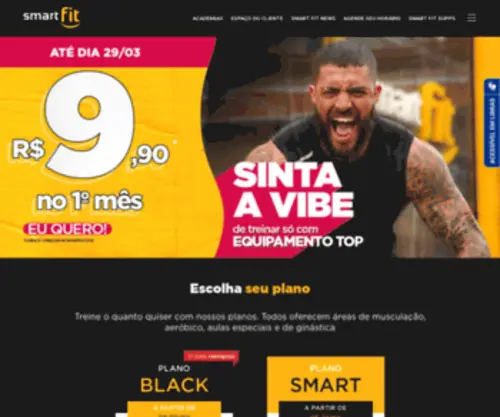 Smartfit.com(Academia Smart Fit) Screenshot