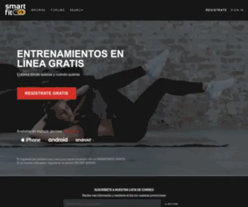 Smartfitgo.com.sv(Entrena en casa) Screenshot