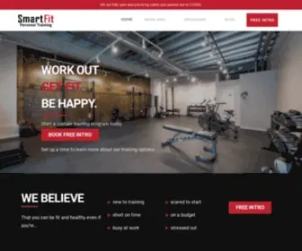 Smartfitgym.com(SmartFit Personal Training) Screenshot