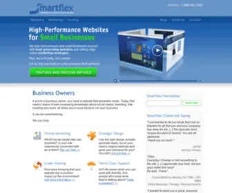 Smartflexsolutions.com(Small Business Marketing and Websites) Screenshot