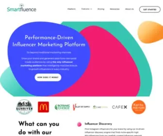 Smartfluence.io(Smartfluence) Screenshot