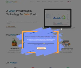 Smartfoodsafe.com(Food Safety Management Software) Screenshot