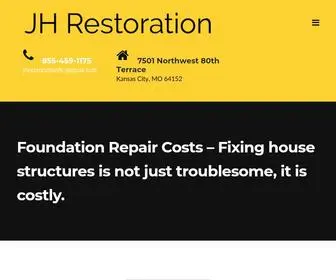 Smartfoundationrepair.net(Foundation Crack Repair Kansas City) Screenshot