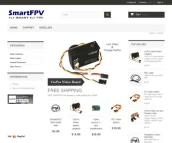 Smartfpv.com(FPV Equipment Manufacturer) Screenshot