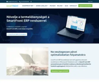 Smartfront.hu(SMARTFRONT ERP) Screenshot
