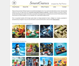 Smartgamesandpuzzles.com(SmartGames by Raf Peeters) Screenshot