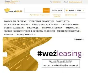 Smartgast.pl(SMART rozwiązania dla Twojej gastronomii) Screenshot