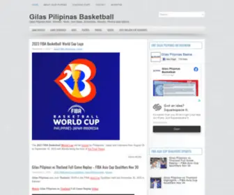 Smartgilasbasketball.com(Gilas Pilipinas Basketball News and Videos) Screenshot