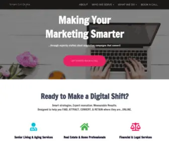 Smartgirldigital.com(Digital Marketing Strategy Consultants) Screenshot