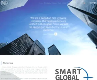 Smartglobaltech.ca(IT And Human resources) Screenshot