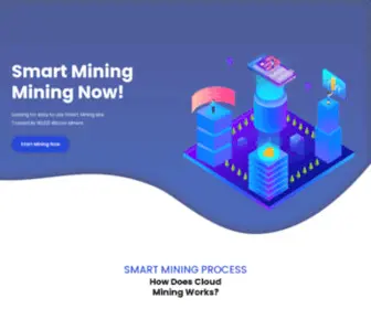 Smarthash.pro(Smart Mining Hash Token Cloud Mining) Screenshot