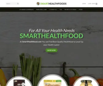 Smarthealthfoods.com(Health and Food Supplements One Stop Shop) Screenshot