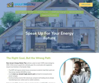 Smartheatnj.com(Speak Up For Your Energy Future) Screenshot