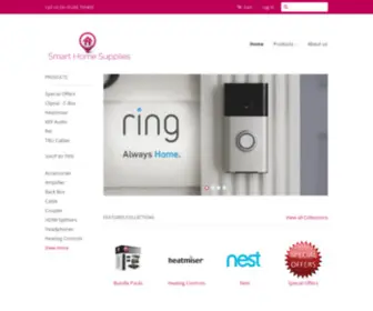 Smarthomesupplies.com(Smart Home Supplies Ltd) Screenshot